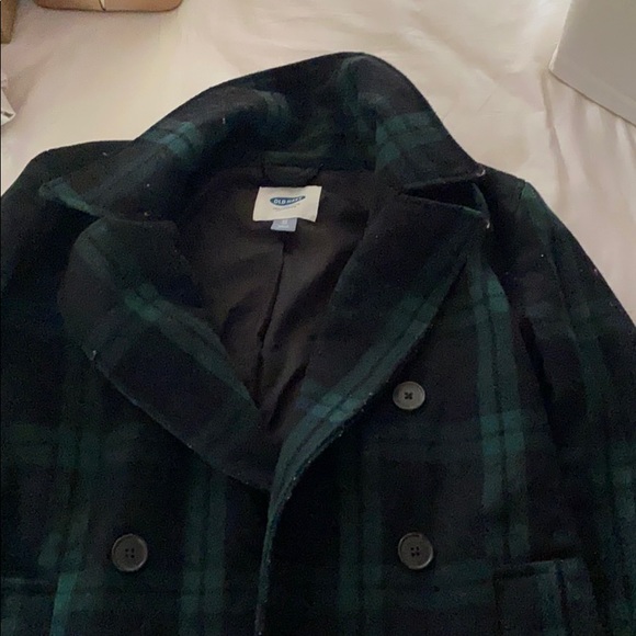 Black and green coat - Picture 2 of 2